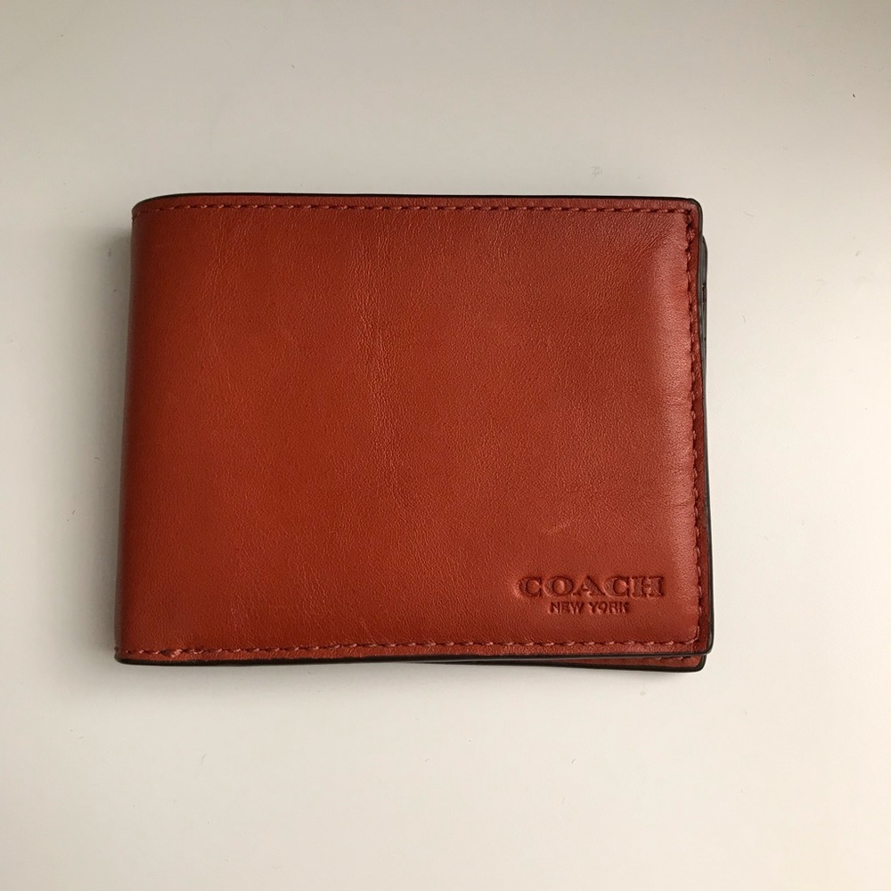 Leather Men’s Coach Wallet